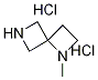 1-Methyl-1,6-diazaspiro[3.3]heptane dihydrochloride 结构式