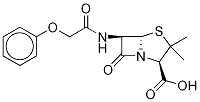 青霉素V-D5 结构式