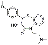 Desacetyl Diltiazem-d3 结构式