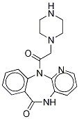 N-Desmethyl Pirenzepine-d8 结构式