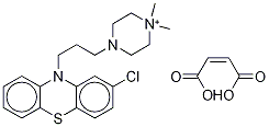 N-Methyl Prochlorperazine Maleate 结构式