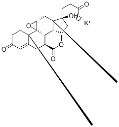 Eplerenone-methyl-d3 Hydroxyacid Potassium Salt 结构式