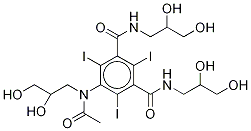 Iohexol-d5 结构式