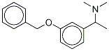 N-[1-(3’-Benzyloxyphenyl)ethyl]-N,N-dimethyl-d6-amine 结构式