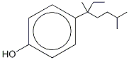 4-(3’,6’-Dimethyl-3’-heptyl)phenol-13C6 结构式