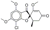 灰黄霉素-13CD3 结构式