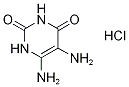 5,6-DiaMino-2,4-dihydroxypyriMidine-13C2, Hydrochloride Salt 结构式