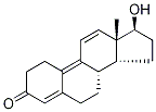 17α-Trenbolone-d5 (Major) 结构式