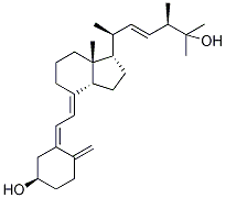 3-epi-25-Hydroxy VitaMin D2-d6 结构式