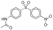 4-Nitro-4'-acetylaMinodiphenyl-d4 Sulfone 结构式