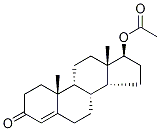 Testosterone 17-O-Acetate-d3 结构式