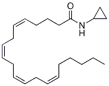 Arachidonyl(cyclopropyl-d4)aMide 结构式