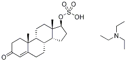 Testosterone Sulfate-d3 TriethylaMine Salt 结构式