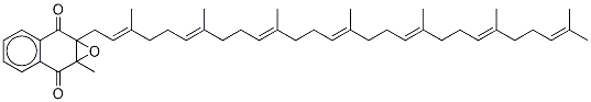 Menaquinone 7-d7 2,3-Epoxide 结构式
