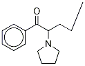 α-PVP-d8 Hydrochloride 结构式