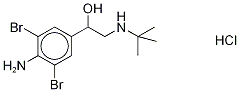 溴布特罗-D9(盐酸) 结构式