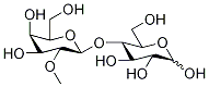 4-O-[2-O-(Methyl-d3)-β-D-galactopyranosyl]-D-glucose 结构式