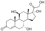 7α-Hydroxyhydrocortisone  结构式