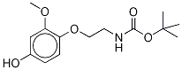 N-TERT-BOC-2-(4-HYDROXY-2-METHOXYPHENOXY)ETHYLAMINE-D3 结构式