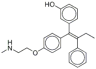 N-Desmethyl Droloxifene-d5 结构式