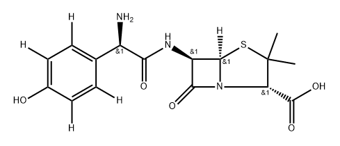 Zamocillin-d4 结构式