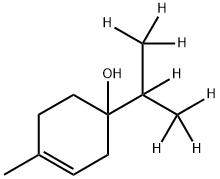 rac Terpinen-4-ol-d7 结构式