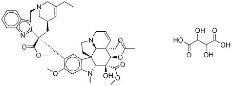 Vinorelbine-d3 Ditartrate 结构式