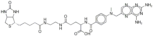 METHOTREXYL-N'-BIOTINYLETHYLENEDIAMINE 结构式