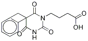 Phenobarbital-d5-1-butyric Acid 结构式