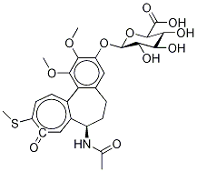 3-Demethyl Thiocolchicine-d3 3-O-β-D-Glucuronide 结构式