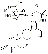 Finasteride Carboxylic Acid Acyl-β-D-glucuronide 结构式