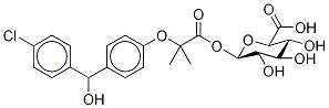 Fenirofibrate-d6 Acyl-β-D-glucuronide 
(Mixture of Diastereomers) 结构式