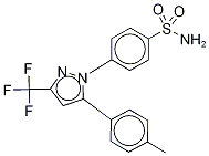 Celecoxib-d4 结构式