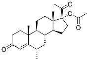 Medroxy Progesterone-d6 17-Acetate 结构式