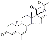 Melengestrol Acetate-d3 结构式