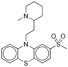 Thioridazine-d3 2-Sulfone 结构式