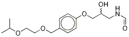 N-Desisopropyl-N-forMyl Bisoprolol 结构式