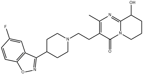 5-氟帕利哌酮 结构式
