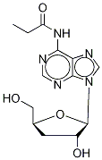 N6-Propionyl Cordycepin-d5 结构式