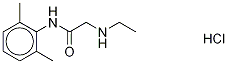 Nor Lidocaine-d5 Hydrochloride 结构式