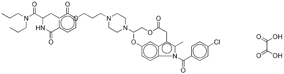 ProgluMetacin Dioxalate 结构式