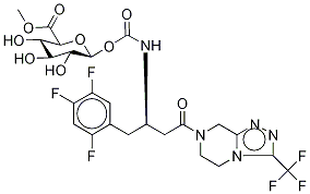 Sitagliptin CarbaMoyl β-D-Glucuronide Methyl Ester 结构式