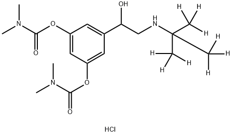 班布特罗-D9 盐酸盐 结构式