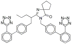 厄贝沙坦二聚物杂质 结构式