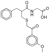 Thiorphan-d7 Methoxyacetophenone Derivative 结构式