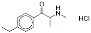 4-Ethylmethcathinone (hydrochloride) 结构式