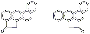 BENZ[J]ACEANTHRYLEN-2(1H)-ONE AND BENZ[E]ACEANTHRYLEN-6(5H)-ONE 结构式