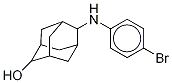 6-[(4-BroMophenyl-d5)aMino]tricyclo[3.3.1.13,7]decan-2-ol 结构式