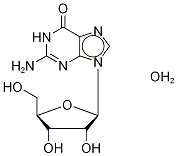 Guanosine-1',2',3',4',5'-13C5 Monohydrate 结构式