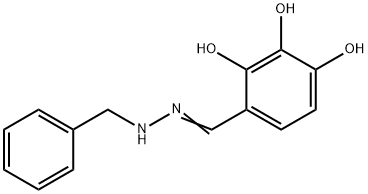 2,3,4-TRIHYDROXYBENZALDEHYDE 2-BENZYLHYDRAZONE 结构式
